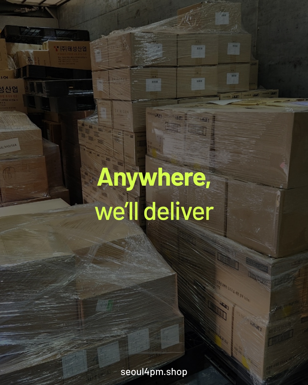 Anywhere, We’ll Deliver!