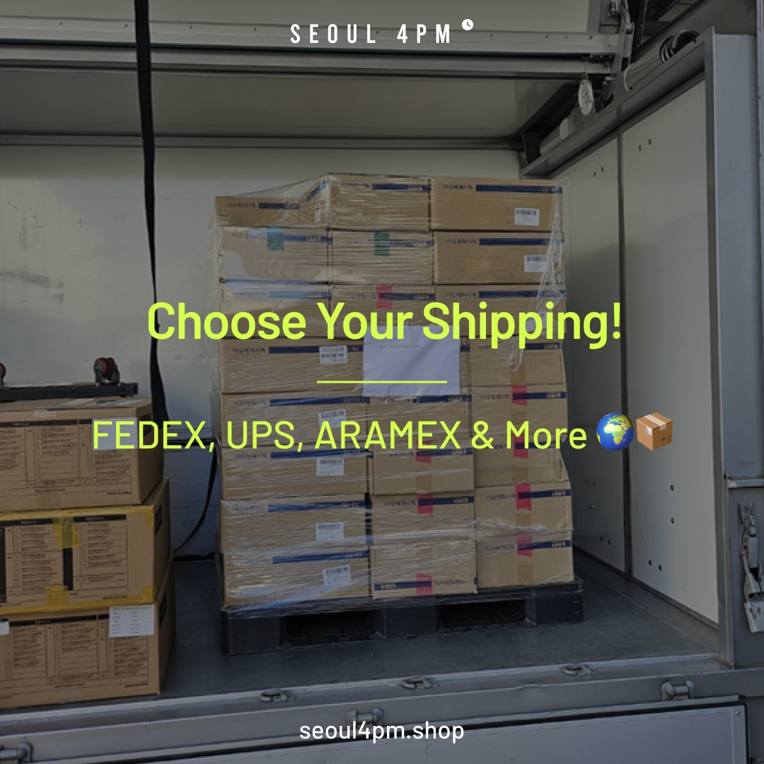 Choose Your Shipping : FEDEX, UPS, ARAMEX & More!